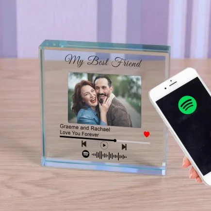 Message and Song Glass Token