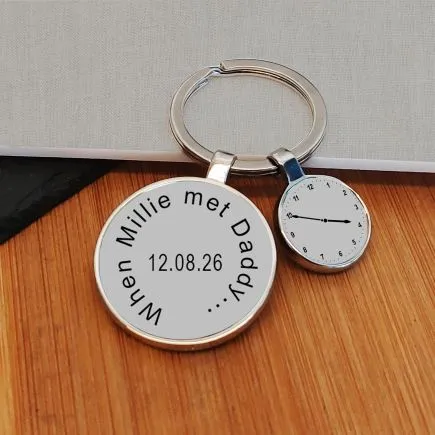 When Met...Daddy Key Ring