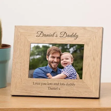 My Daddy Wood Picture Frame (6