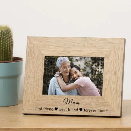 First Friend Wood Picture Frame (6