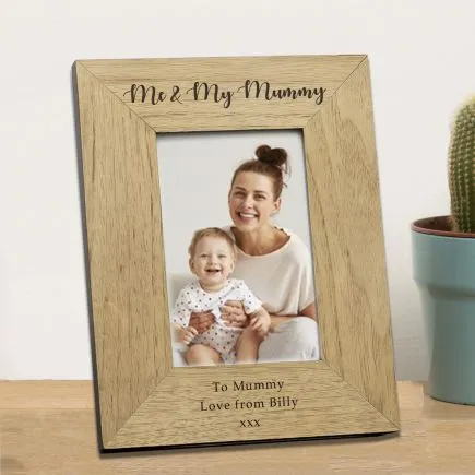 Me and My Mummy Wood Picture Frame (6