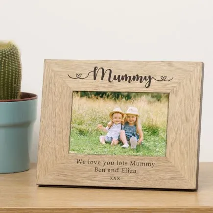 Mummy Wood Picture Frame (6