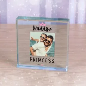 Daddys Princess Glass Token