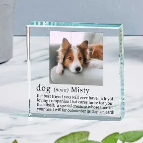 Definition of a Dog Glass Token