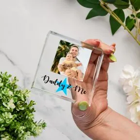 Daddy & Me Glass Token