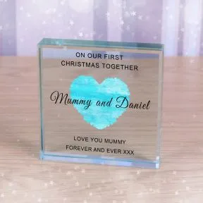 First Christmas Mummy and... Glass Token