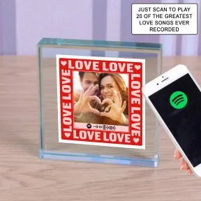 Love Songs Glass Token