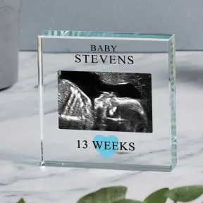 Baby Scan Glass Token - Gift Boxed