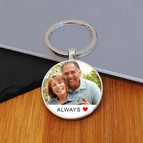 Always Photo Upload Key Ring
