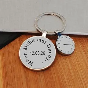 When Met...Daddy Key Ring