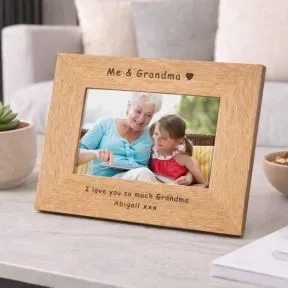 Me & Grandma! Wood Picture Frame (6