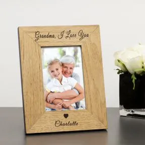 I/We love You Wood Picture Frame (6