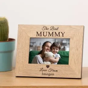 The Best . . . Wood Picture Frame (6
