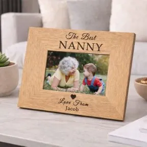 The Best . . . Wood Picture Frame (6