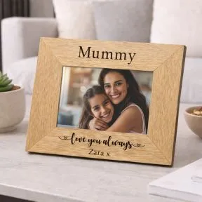Love You Always Wood Picture Frame (6