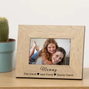 First Friend Wood Picture Frame (6