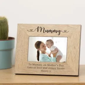Mummy Wood Picture Frame (6
