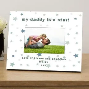 my.....is a star personalised photo frame